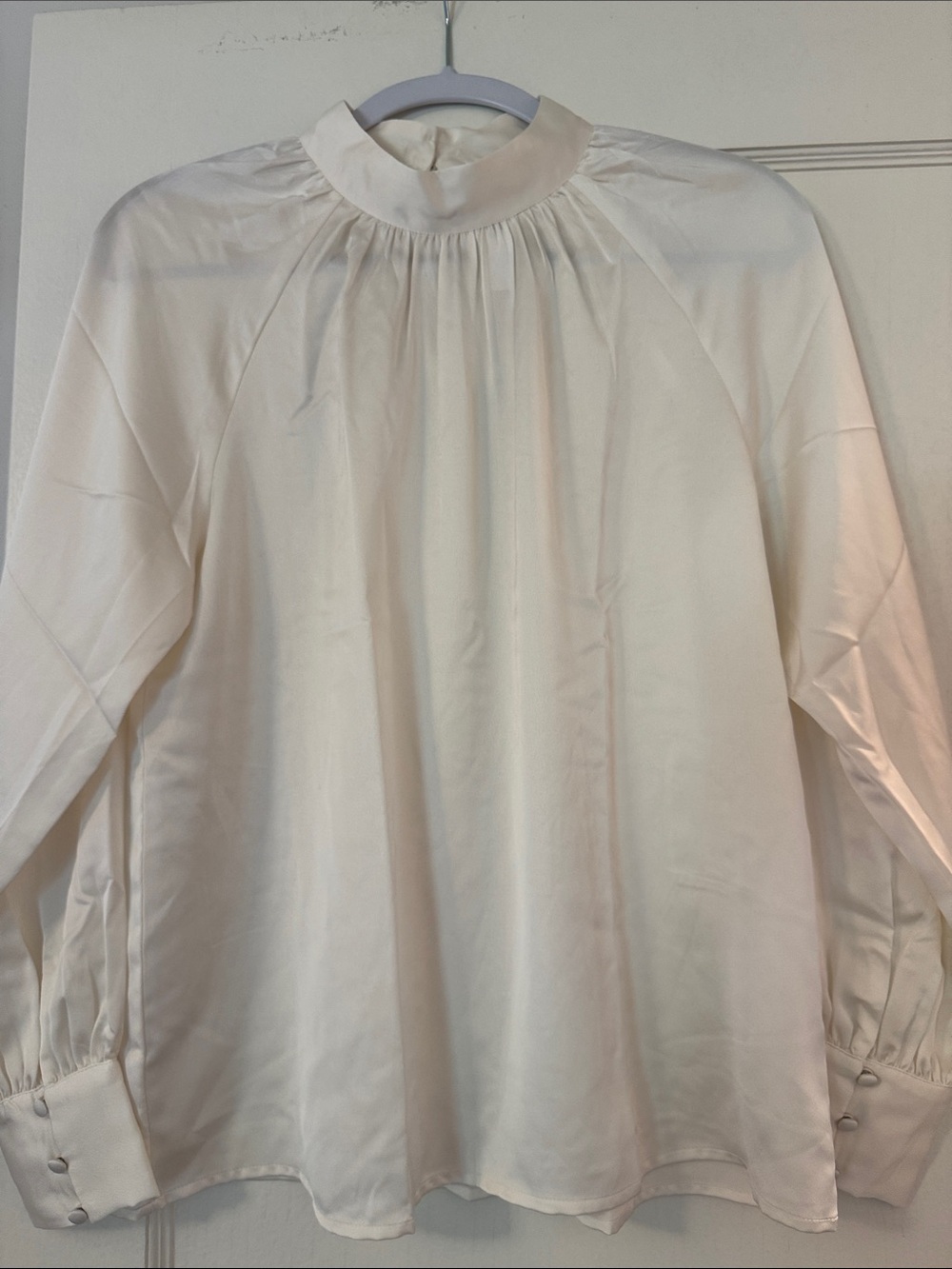Ann Taylor Cream Blouse